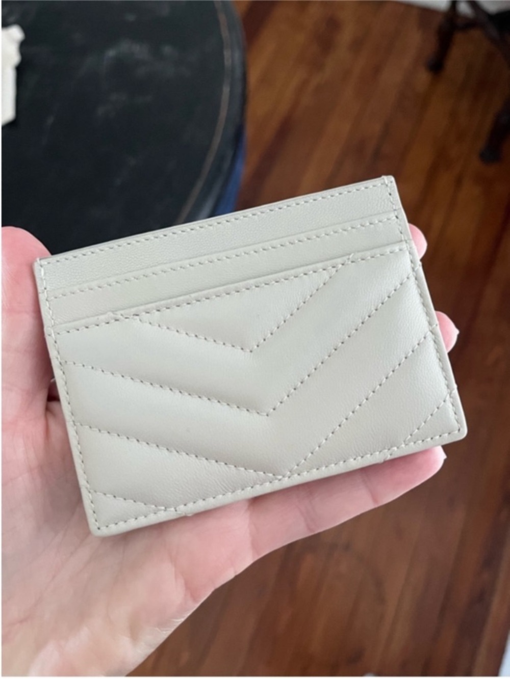 Saint Laurent Lambskin Leather Card Case - Picture 3 of 16